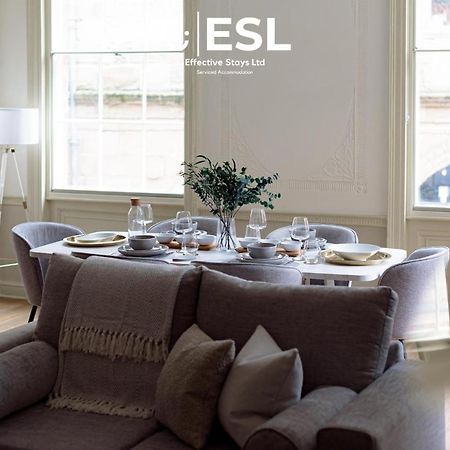 Most Central Luxury Grade 2 Listed Apartment Overlooking Shrewsbury Square - Free Parking Eksteriør billede
