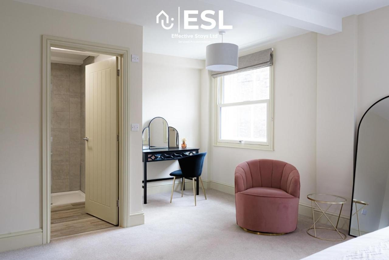 Most Central Luxury Grade 2 Listed Apartment Overlooking Shrewsbury Square - Free Parking Eksteriør billede