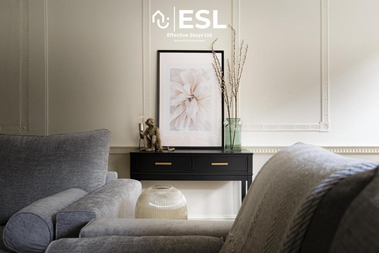 Most Central Luxury Grade 2 Listed Apartment Overlooking Shrewsbury Square - Free Parking Eksteriør billede